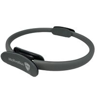 Δαχτυλίδι Pilates Ring Μεσαίο 14'' 35cm Γκρι MotivationPro