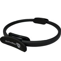 Δαχτυλίδι Pilates Ring Μεσαίο 14'' 35cm Μαύρο MotivationPro