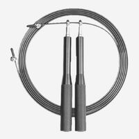 Σχοινάκι Γυμναστικής Crossfit Jumping Rope High Quality Μάυρο MotivationPro