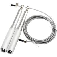 Σχοινάκι Γυμναστικής Crossfit Jumping Rope High Quality Ασημένιο MotivationPro