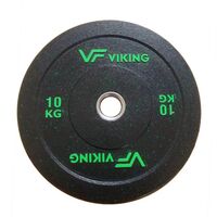 Δίσκος Βαρών Ολυμπιακού Τύπου CrossFit High Temp Bumper Plates 10.00kg VIKING