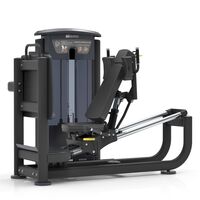 Seated Leg Press Hack Squat IT9539 Μαύρο