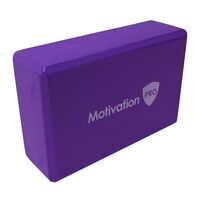 Τουβλάκι Yoga Μωβ 23x14x7.5cm MotivationPro