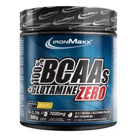 Αμινοξέα IronMaxx 100% BCAA + Glutamine Zero 500gr Orange