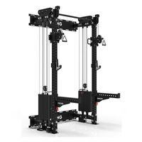 Power Rack με Crossover Επιτοίχιο Wall Mount Power Rack – Functional Crossover VIKING