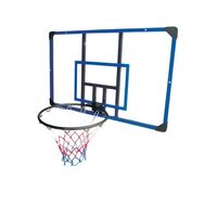 Μπασκέτα Επιτοίχια με Ταμπλό 112x73cm και Διχτάκι VIKING