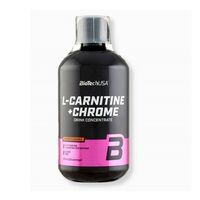 Υγρή Biotech Usa L-Carnitine + Chrome 35000mg 500ml Orange