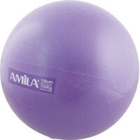 Μπάλα Γυμναστικής AMILA Pilates Ball 19cm Μωβ Bulk 48430