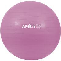 Μπάλα Γυμναστικής AMILA GYMBALL 65cm Ροζ Bulk 48439