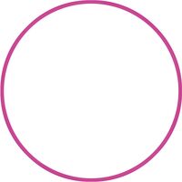 Χούλα-Χουπ 60cm - Φ18mm - 155gr, Φούξια 48169