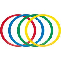 Δαχτυλίδια Επιτάχυνσης Σετ 10 Τεμαχίων Κόκκινο 48592