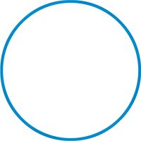 Χούλα-Χουπ HQ 70cm - Φ19mm - 280gr, Μπλε 98810