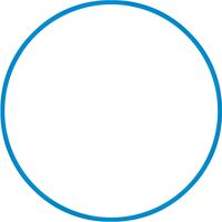 Χούλα Χουπ HQ 80cm - Φ19mm - 330gr, Μπλε 98818