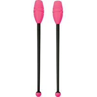 Κορίνες Ρυθμικής Γυμναστικής 41cm Μαλακές, Μαύρο/Φούξια 98964