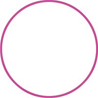 Χούλα-Χουπ 60cm - Φ18mm - 120gr, Φούξια 48015