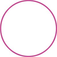 Χούλα-Χουπ 70cm - Φ19mm - 175gr, Φούξια 48056