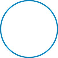 Χούλα-Χουπ HQ 60cm - Φ19mm - 230gr, Μπλε 98805