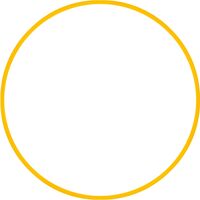 Χούλα Χουπ HQ 80cm - Φ19mm - 330gr, Κίτρινο 98820