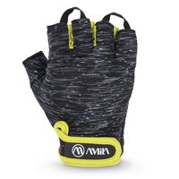 Γάντια Άρσης Βαρών PE Lycra XS – Μαύρο / Κίτρινο 95610
