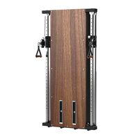 Διπλή Τροχαλία Γυμναστικής Επιτοίχια Functional Crossover Walnut Version VIKING Zeus