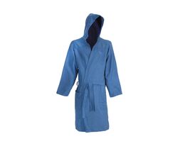 Μπουρνούζι Κολυμβητηρίου Ανδρικό Suede Microfiber Μπλε VAQUITA 66726