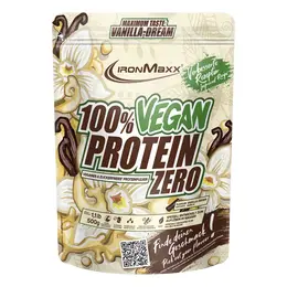 Πρωτεΐνη IronMaxx 100% Vegan Protein Zero 500gr Vanilla Dream