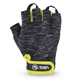 Γάντια Άρσης Βαρών PE Lycra XL – Μαύρο / Κίτρινο 95614
