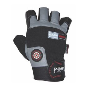 Γάντια γυμναστικής (κοφτά) EASY GRIP X-Large - Μαύρο/Γκρι PS-2670