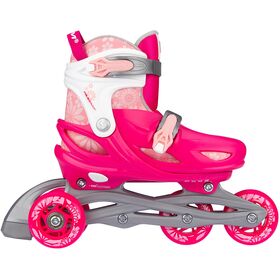 Nijdam Inline Skates Ρυθμιζόμενα 3-σε-1 "Floral Switch" Size: 25-28 N22AA01