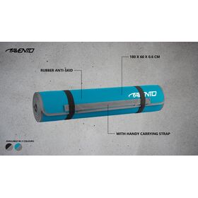 Avento Ταπέτο Ασκήσεων με σχέδιο (180x60x0.6 cm) Avento Ταπέτο 42MC - Μπλε 42MC