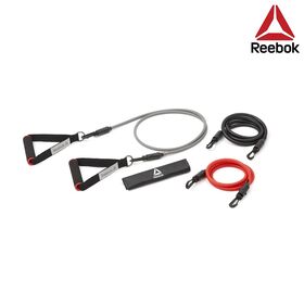 Reebok Σετ Λάστιχα Αντίστασης (Level 1-3) RATB 30034 Power Tube Set (Red/Black) RATB-30034