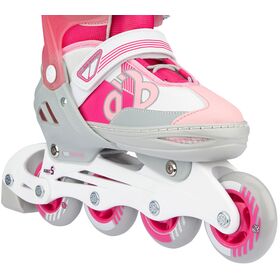 Πατίνια - Παγοπέδιλα Ρυθμιζόμενα Combo Bold Berry Inline Skates Nijdam N14AC02