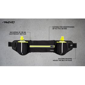 Avento Ζώνη με 2 δοχεία νερού 44RA-BLY