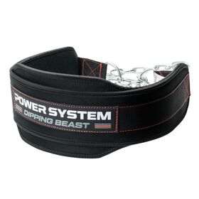 Ζώνη DIPPING BEAST με αλυσίδα Μαύρο/Κίτρινο PS-3860