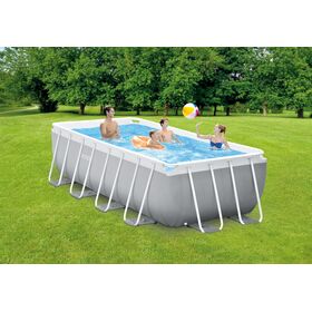 Παραλληλόγραμμη Πισίνα με Σκελετό Prism Set 400x200x122cm 26790