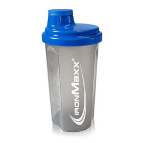Shaker Πρωτεΐνης IronMaxx  750ml Διάφανο-Μπλε