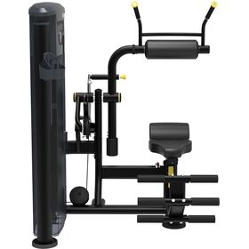 Adbominal/Back Extension IT9534 Black (χωρίς πλάκες βαρών)