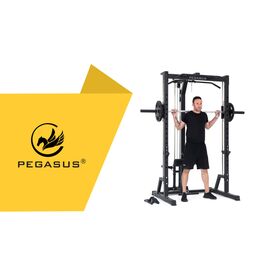 Σταθμός Γυμναστικής με Τροχαλία και Smith S3MF Pegasus Λ-5612
