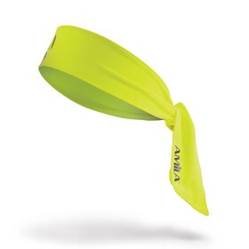 Περιμετώπιο Bandana Tie Band Lime/Yellow AMILA 45709