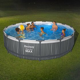 Πισίνα Στρογγυλή με Μεταλλικό Σκελετό 457x107cm Steel Pro Max Pool Set BESTWAY 15793