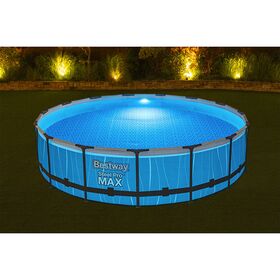 Πισίνα Στρογγυλή με Μεταλλικό Σκελετό 457x107cm Steel Pro Max Pool Set BESTWAY 15793