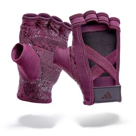 Γάντια Γυμναστικής Κοφτά Γυναικεία Victory Crimson ADIDAS