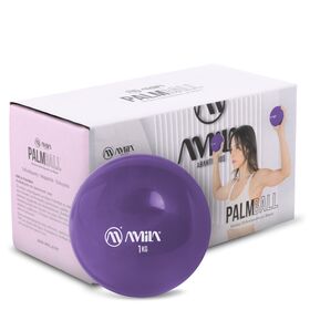 Μπάλες Pilates Palm Ball Two-Pack 1,0Kg Μωβ AMILA 96712