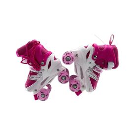 Πατίνια Roller Ρυθμιζόμενα Quad Ροζ G&C SK3
