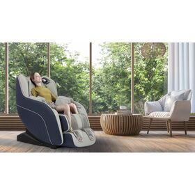 Πολυθρόνα Μασάζ Life Care by i-Rest SL-A196-2 (γκρι & μπλε) Μ-833-BL