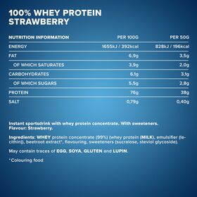 Πρωτεΐνη IronMaxx 100% Whey Protein 500gr Strawberry