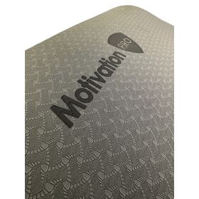 Στρώμα Γυμναστικής Yoga / Pilates Mat 183x61x0.6cm Μάυρο MotivationPro