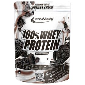 Πρωτεΐνη IronMaxx 100% Whey Protein 500gr Cookies & Cream