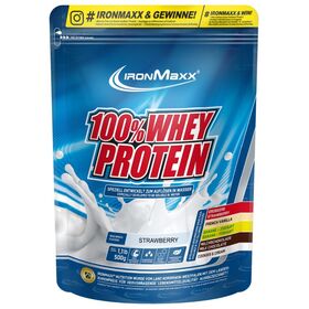 Πρωτεΐνη IronMaxx 100% Whey Protein 500gr Strawberry