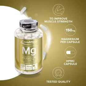 Μαγνήσιο 150mg 130caps IronMaxx